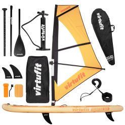 Virtufit Supboard Surfer 305 - Orange - Avec voile et accessoires